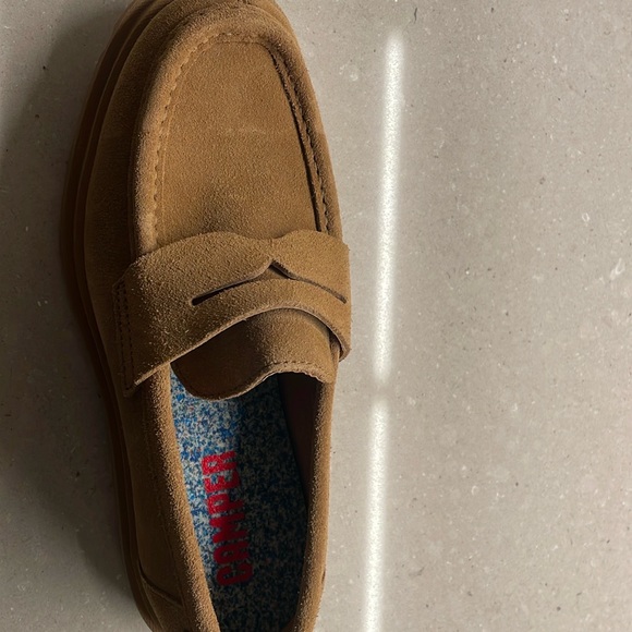 Brand New Camper Suede Loafers - light brown - Picture 2 of 4